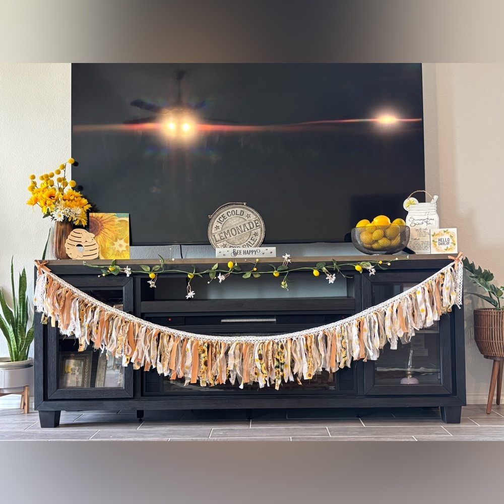 NWT Summer Fabric Garland
